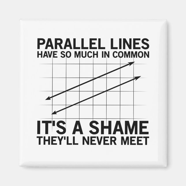 Math Geometry | Lärare i matematik Studenter Gift Magnet (Framsidan)