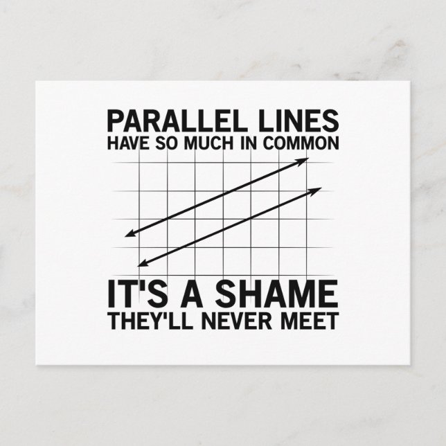 Math Geometry | Lärare i matematik Studenter Gift Vykort (Framsida)