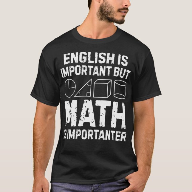 Math geometry saying school gift dressage riding  t shirt (Framsida)