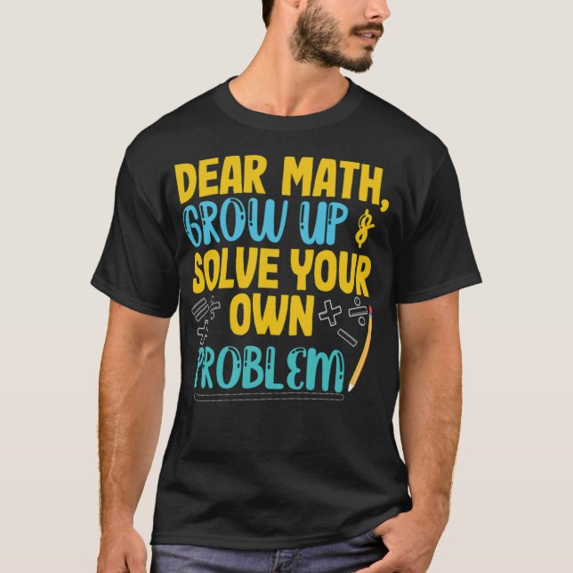Math Gift falkenstein martinshof T Shirt (Framsida)
