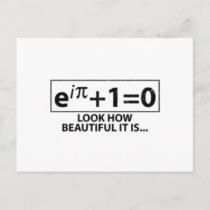 Math Gifts Mathematician Teacher Gift Idea Vykort
