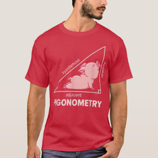 Math Gris Algebra Pigonometry Hypotenuse Matema T Shirt