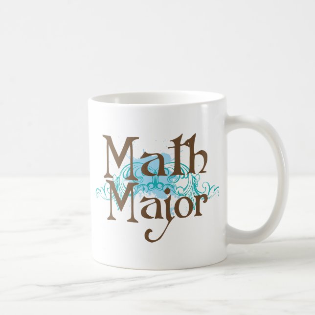 Math ha som huvudämne gåvan kaffemugg (Höger)