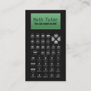 Math handleder visitkortar visitkort