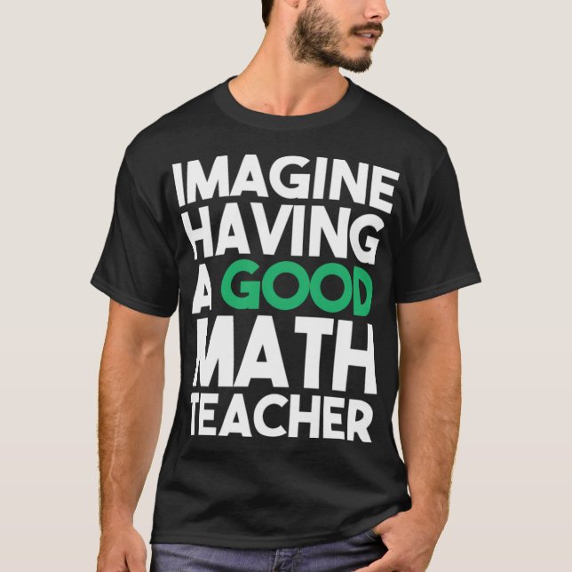 MATH HATERS STUDENTER FUNNY GIFT BRA tecknad bibi T Shirt (Framsida)