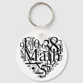 Math Heart Nyckelring