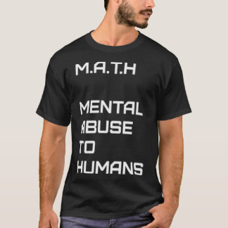 Math horse artsy t shirt