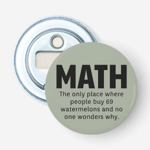 Math Humor Flasköppnare