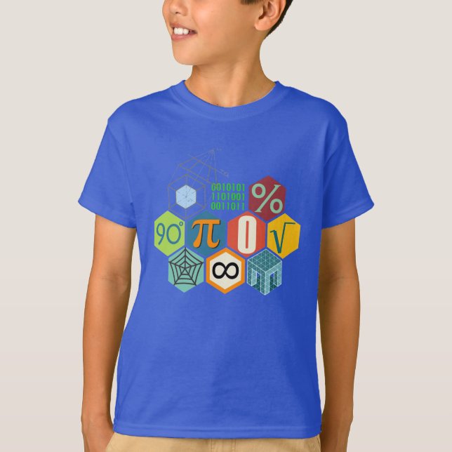 Math i färg! tee (Framsida)
