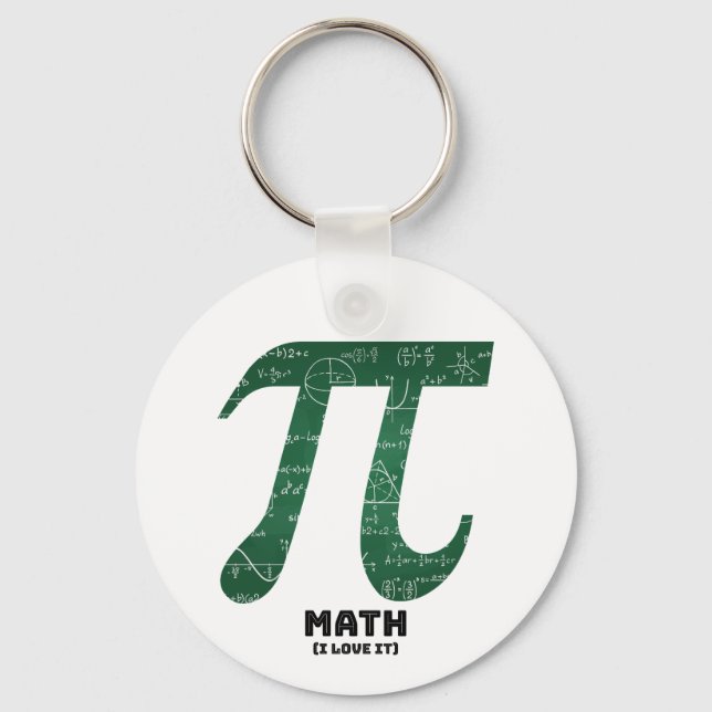 Math I Kärlek IT - Vetenskapliga citat Nyckelring (Framsida)