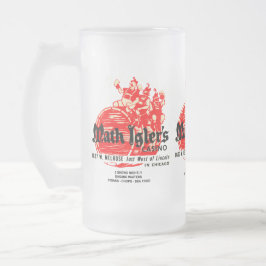 Math Iglers kasino Restaurant, Chicago Frostat Ölglas