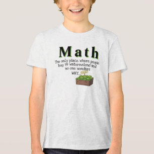 Math Is Confusing Tröja - Rolig Math Puns Humor T-