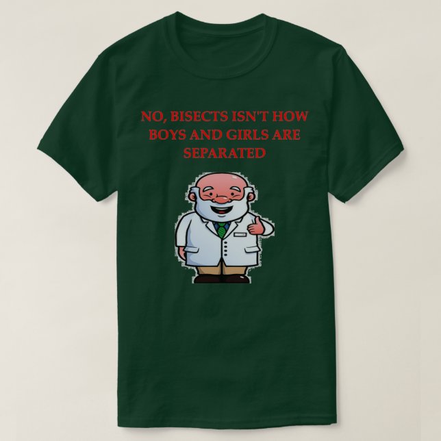 Math Joke 61 T Shirt (Design framsida)