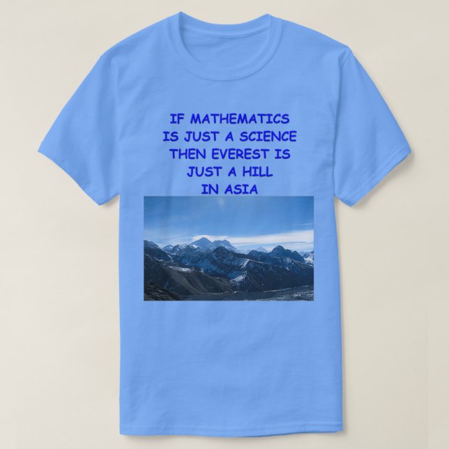 Math Joke 85 1 T Shirt (Design framsida)