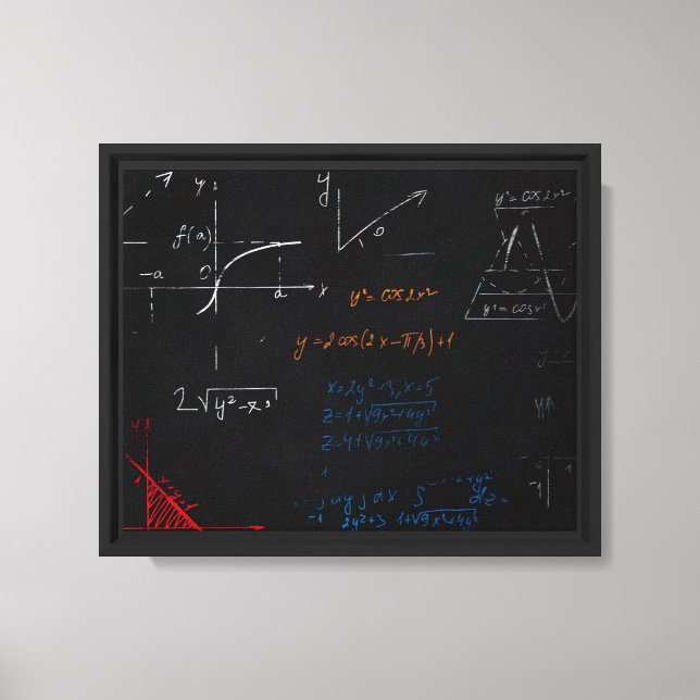 Math-Kanvastryck Canvastryck (Framsida)