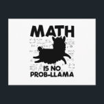 Math Lama | Mathematics Teacher School Gift Idea Vykort<br><div class="desc">Lustigt "Math Lama | Mathematics School Gift Idea" T-shirt catcher öga för studenter,  matematiker och studenter. Underbar julklapp till son,  dotter,  pojkvän,  flickvän,  pappa.</div>