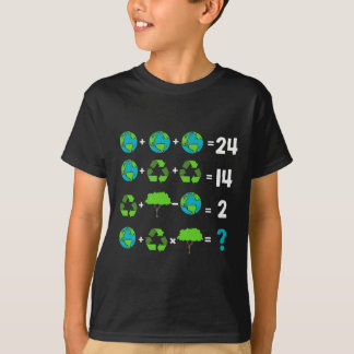 Math Lärare Humor Dagen för jordens operativa orde T Shirt