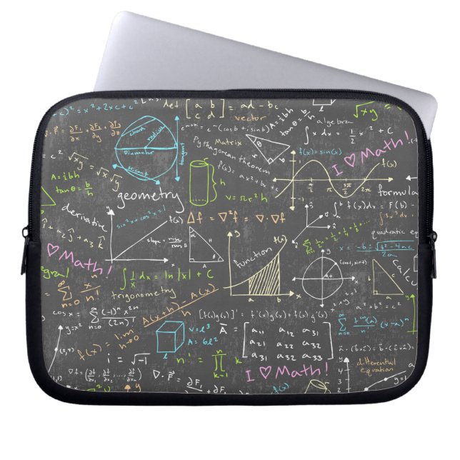 Math Lessons Laptop Fodral (Framsidan)