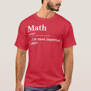 Math lustig definition 1 t shirt