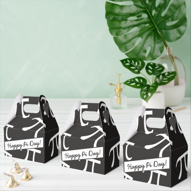 Math - Lycklig Pi Day Party förråd Presentaskar (Multipel)