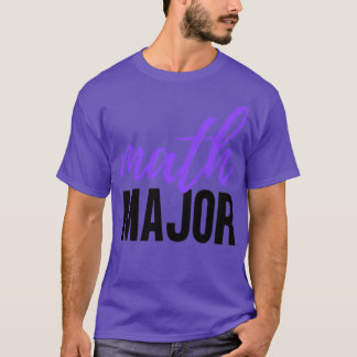 MATH MAJOR T SHIRT