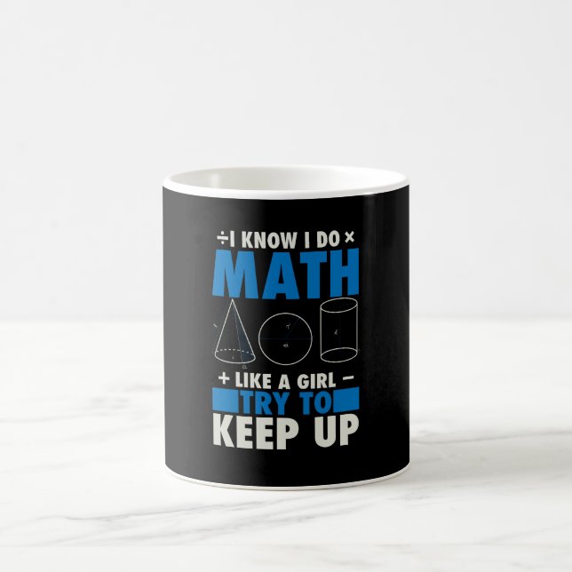 Math Math Teacher Pun Gift Kaffemugg (Center)