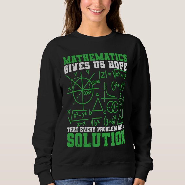 Math Mathematics Ge Us Hope Mathematician Math T Shirt (Framsida)