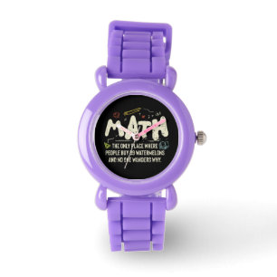 Math Mathematics Math Teacher Gift Armbandsur