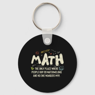 Math Mathematics Math Teacher Gift Nyckelring