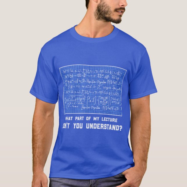 Math mathematics mathematician school nerd gift fr t shirt (Framsida)