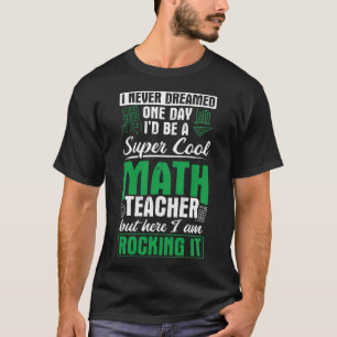 Math Mathematics Teacher kiddinx TV-serie T Shirt