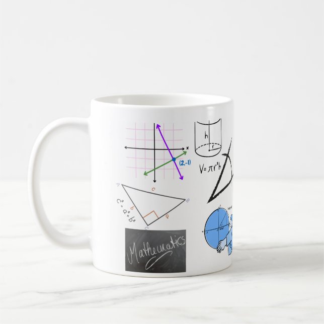 Math matters mug kaffemugg (Vänster)