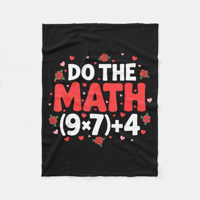 Math Meme Lärare Pi Humor Algebra Geometri Klassru Fleecefilt (Framsidan)