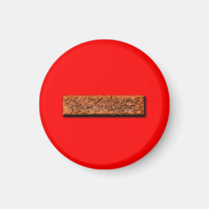Math Minus-signerings- eller minneshjälpmagnet Magnet