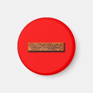 Math Minus-signerings- eller minneshjälpmagnet Magnet