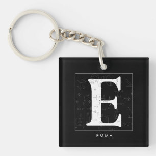 Math Monogram - Brev E