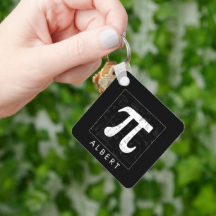 Math Monogram - Pi-symbol Nyckelring