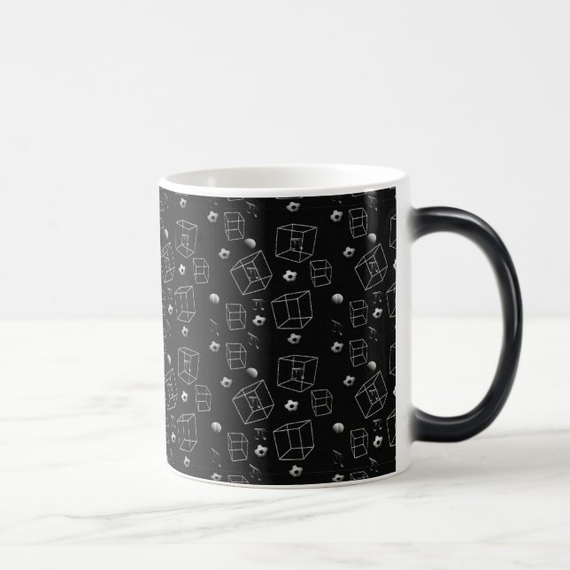 Math Mönster kaffe mugg (Höger)