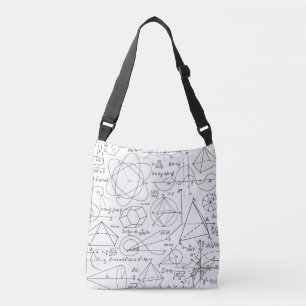 Math Mönster Tote Bag Axelväska