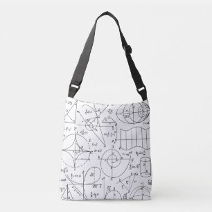 Math Mönster Tote Bag Axelväska