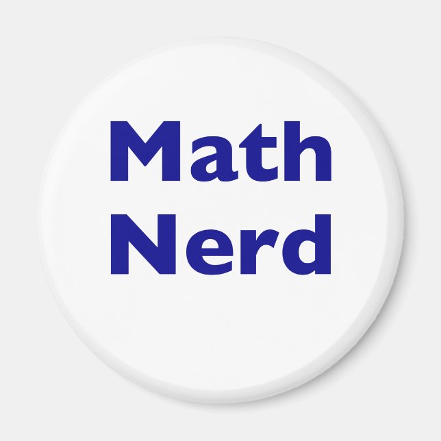 Math Nerd Magnet (Framsidan)