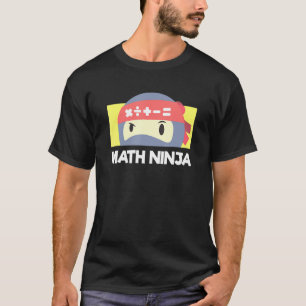 Math Ninja för matematiklärare Student T Shirt