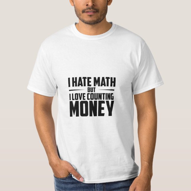 Math Nörd Drömmar  Jag Har Matematik Men Älskar At T Shirt (Framsida)