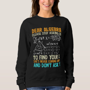 Math och algebra och matematik Humor T Shirt