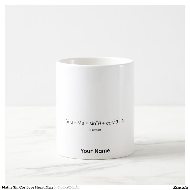 Math Par Mug Sin Cos Personlig Kopp (Skapare uppladdad)