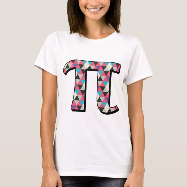 Math Pi med det kalla diamantmönster Tröja (Framsida)