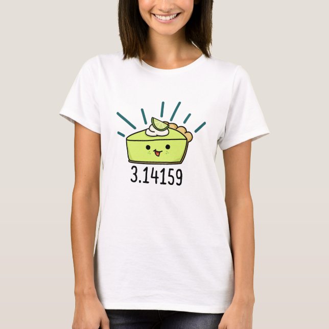 Math Pi Number Funny Paj Pun T Shirt (Framsida)