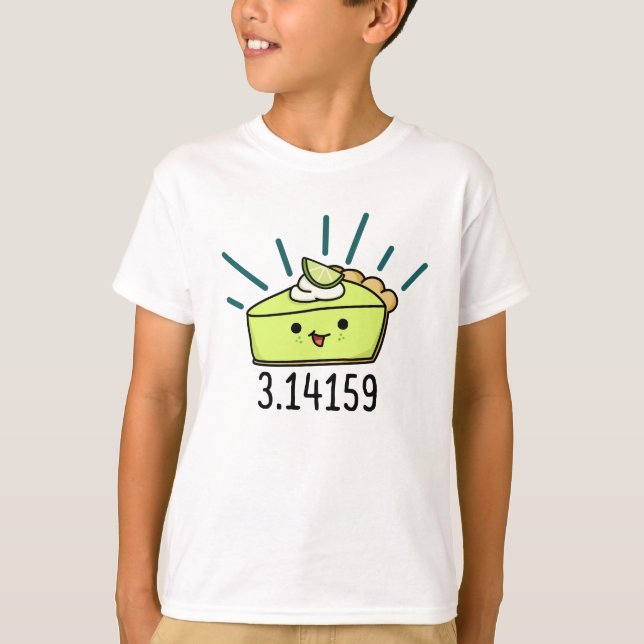 Math Pi Number Funny Paj Pun T Shirt (Framsida)