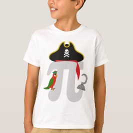 Math Pi Rate with parrot - Pi Day T Shirt