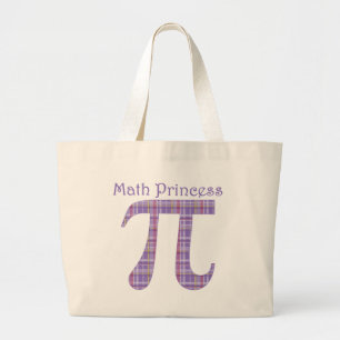 Math Princess Lavendar.png Jumbo Tygkasse